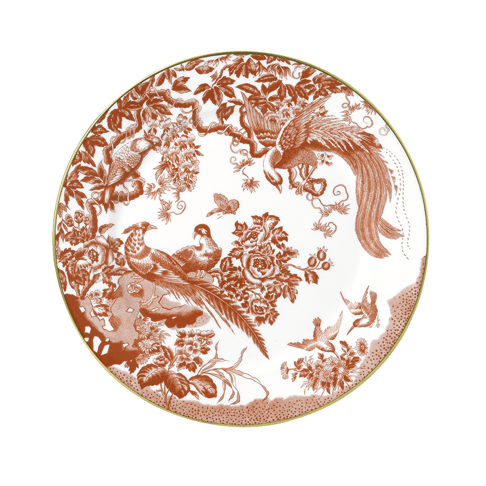 Royal Crown Derby Aves Red Charger Plate (30cm) – official product image