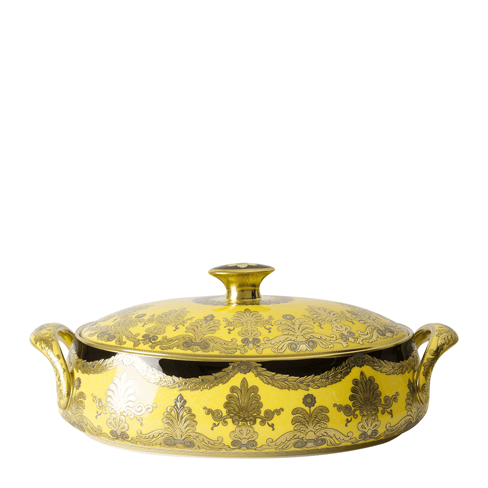 Royal Crown Derby Amber Palace Covered Vegetable Dish (1820ml) – official product image