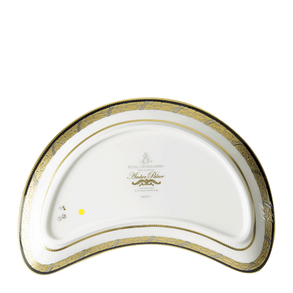 Royal Crown Derby Amber Palace Crescent Salad Plate (26cm) – alternate official product image