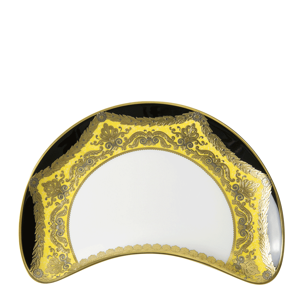 Royal Crown Derby Amber Palace Crescent Salad Plate (26cm) – official product image