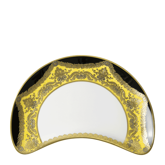 Royal Crown Derby Amber Palace Crescent Salad Plate (26cm) – official product image