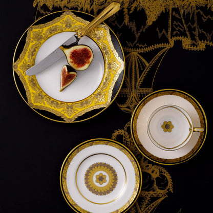 Royal Crown Derby Amber Palace Crescent Salad Plate (26cm) – alternate official product image