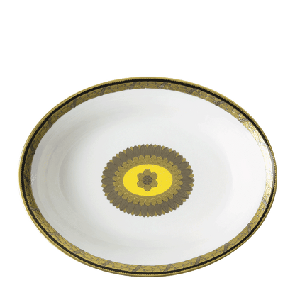 Royal Crown Derby Amber Palace Open Vegetable Dish (26cm) – official product image