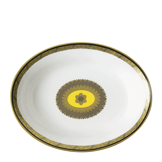 Royal Crown Derby Amber Palace Open Vegetable Dish (26cm) – official product image