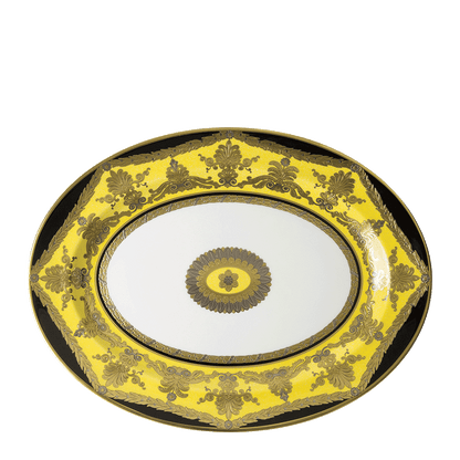 Royal Crown Derby Amber Palace Oval Dish (41cm) – official product image