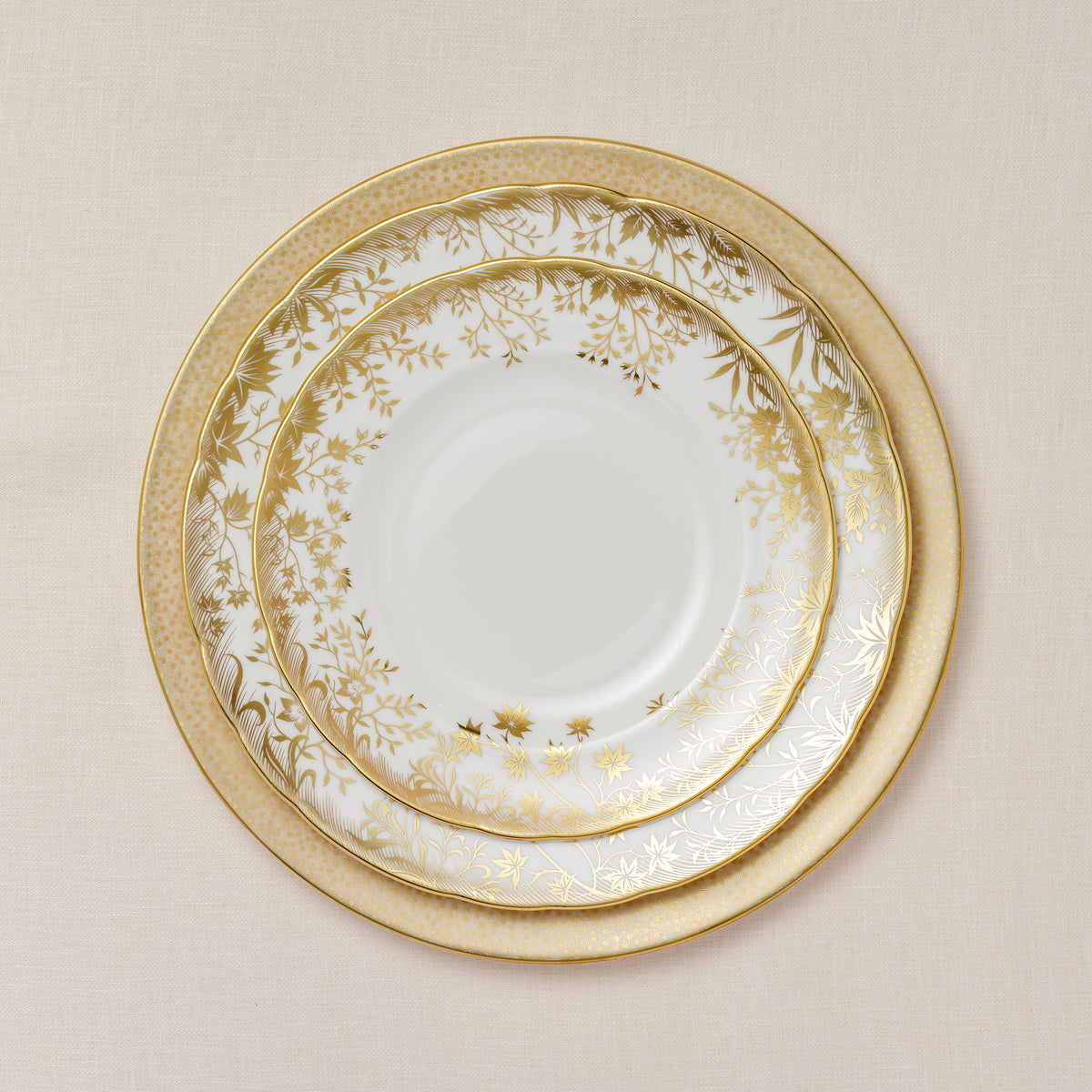Royal Crown Derby Arboretum Salad Plate (21cm) – alternate official product image