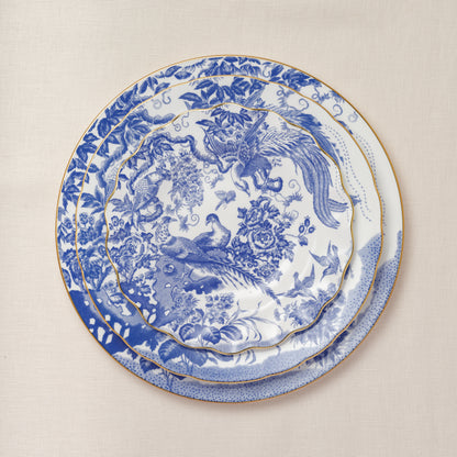 Royal Crown Derby Aves Blue Coffee Saucer (12cm) – alternate official product image