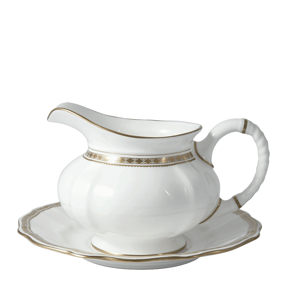 Royal Crown Derby Carlton Gold Sauce Boat (680ml) – alternate official product image