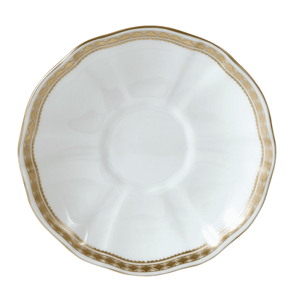 Royal Crown Derby Carlton Gold Tea Saucer (14.5cm) – official product image