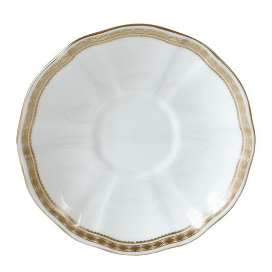 Royal Crown Derby Carlton Gold Tea Saucer (14.5cm) – official product image