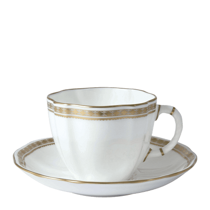 Royal Crown Derby Carlton Gold Tea Saucer (14.5cm) – alternate official product image
