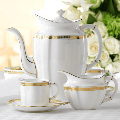 Royal Crown Derby Carlton Gold Coffee Saucer (13cm) – alternate official product image