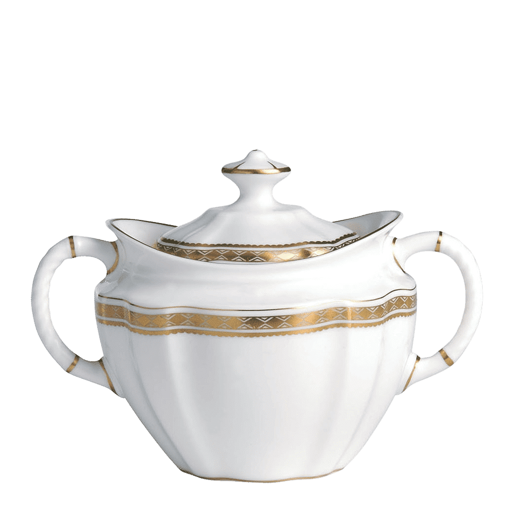 Royal Crown Derby Carlton Gold Covered Sugar (400ml) – official product image