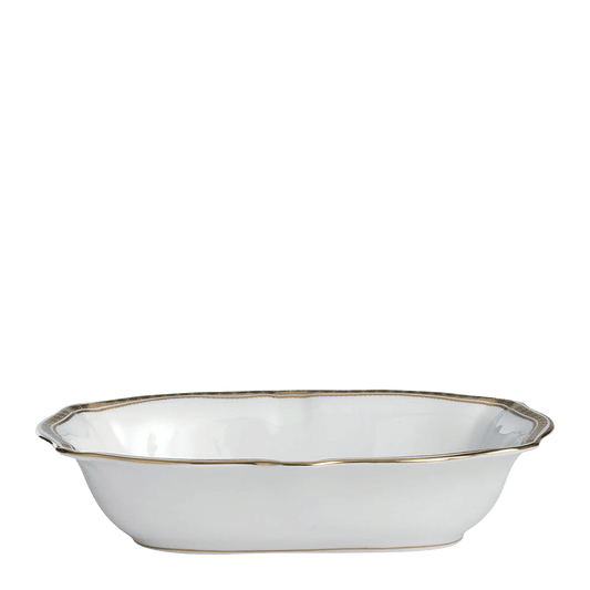Royal Crown Derby Carlton Gold Open Vegetable Dish (24cm) – official product image