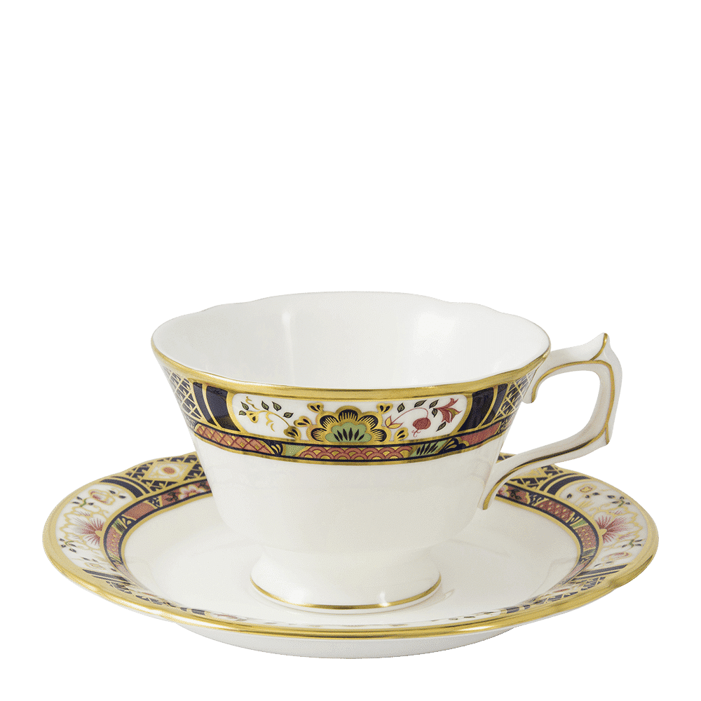 Royal Crown Derby Chelsea Garden Tea Saucer (14cm) – alternate official product image