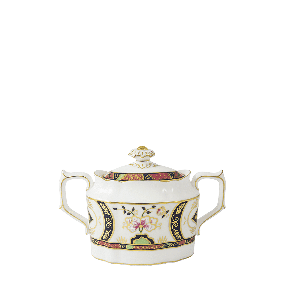 Royal Crown Derby Chelsea Garden Covered Sugar (310ml) – alternate official product image