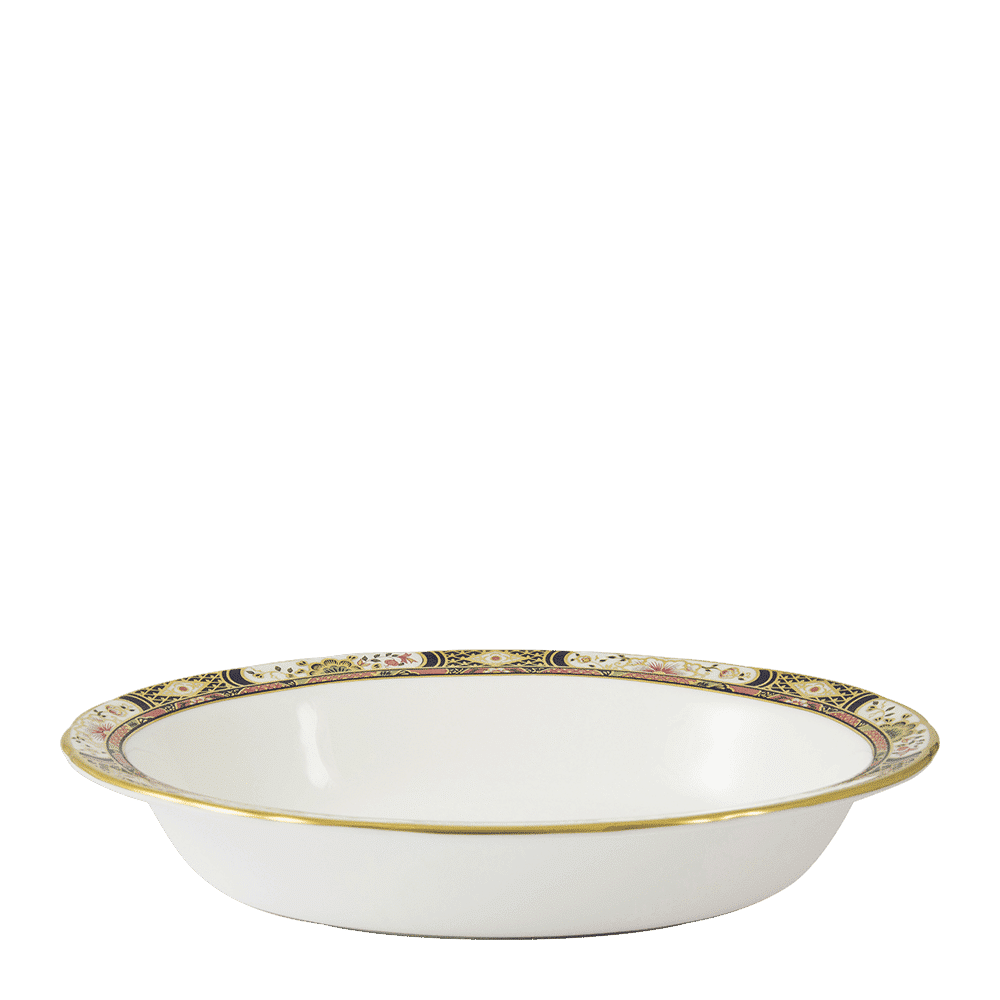 Royal Crown Derby Chelsea Garden Open Vegetable Dish (24cm) – alternate official product image