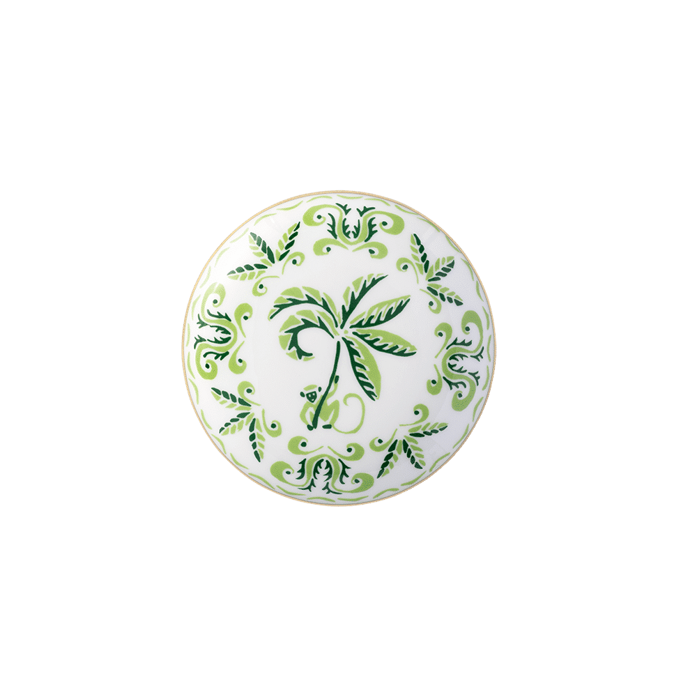 Royal Crown Derby Cobblers Cove Calypso Round Box (7cm) – official product image