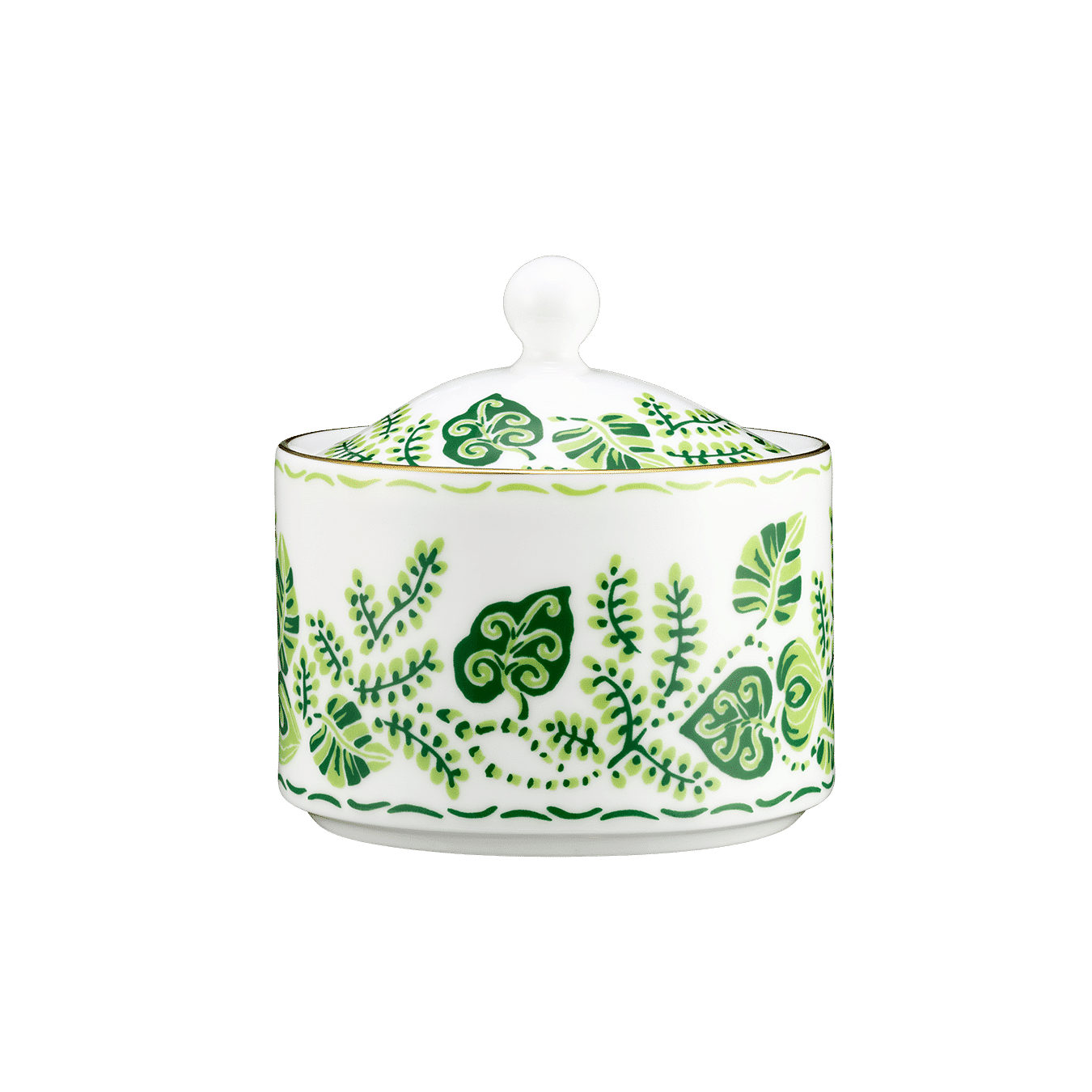 Royal Crown Derby Cobblers Cove Calypso Covered Sugar (170ml) – official product image