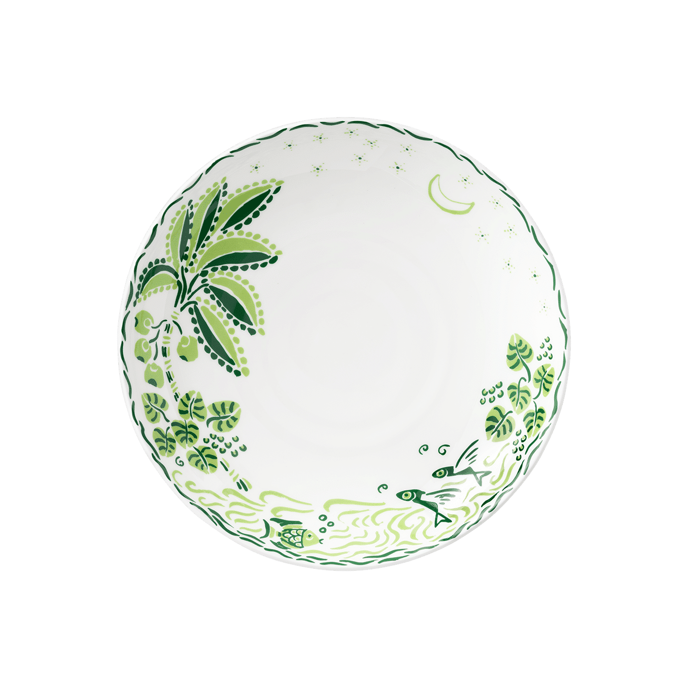 Royal Crown Derby Cobblers Cove Calypso Coupe Bowl (22cm) – official product image