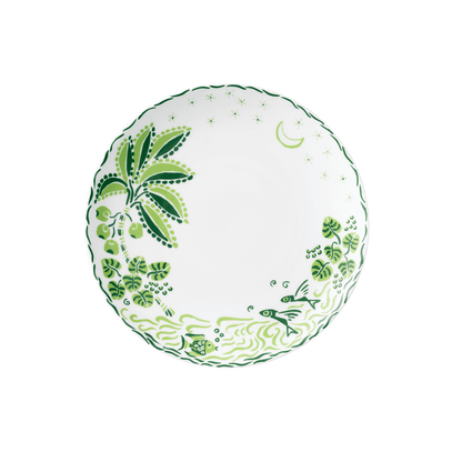 Royal Crown Derby Cobblers Cove Calypso Salad Plate (21cm) – official product image