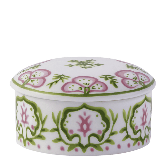 Royal Crown Derby Cobblers Cove Camelot Trinket Box (7cm) – official product image