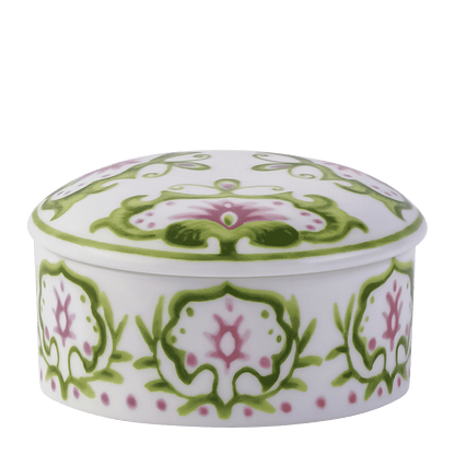 Royal Crown Derby Cobblers Cove Camelot Trinket Box (7cm) – official product image