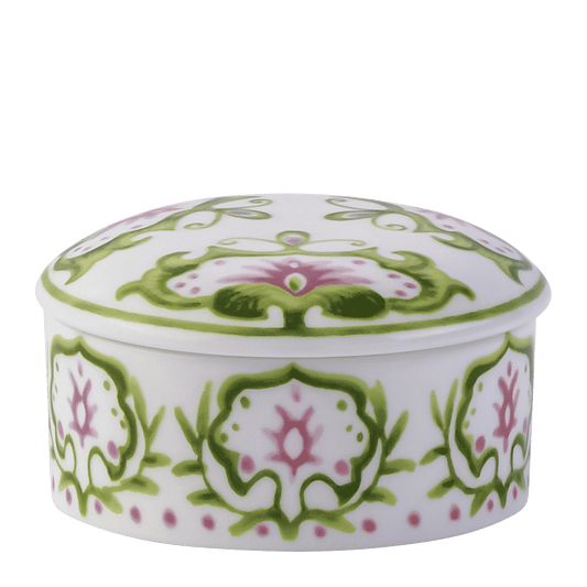 Royal Crown Derby Cobblers Cove Camelot Trinket Box (7cm) – official product image
