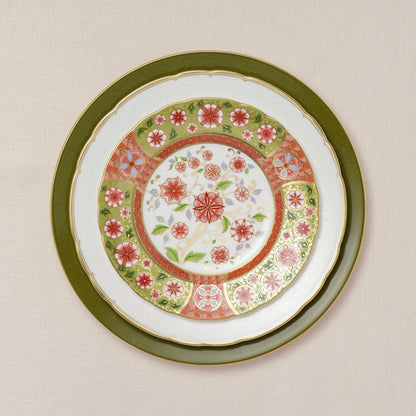 Royal Crown Derby Cherry Blossom Accent Plate (21cm) – alternate official product image
