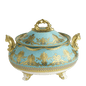 Royal Crown Derby Turquoise Palace Covered Vegetable Dish (1820ml) – official product image