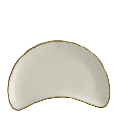 Royal Crown Derby Darley Abbey Pure Gold Crescent Salad Plate (22cm) – official product image