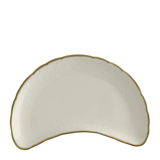 Royal Crown Derby Darley Abbey Pure Gold Crescent Salad Plate (22cm) – official product image