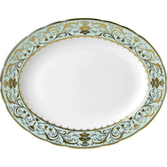 Royal Crown Derby Darley Abbey Oval Dish (41cm) – official product image