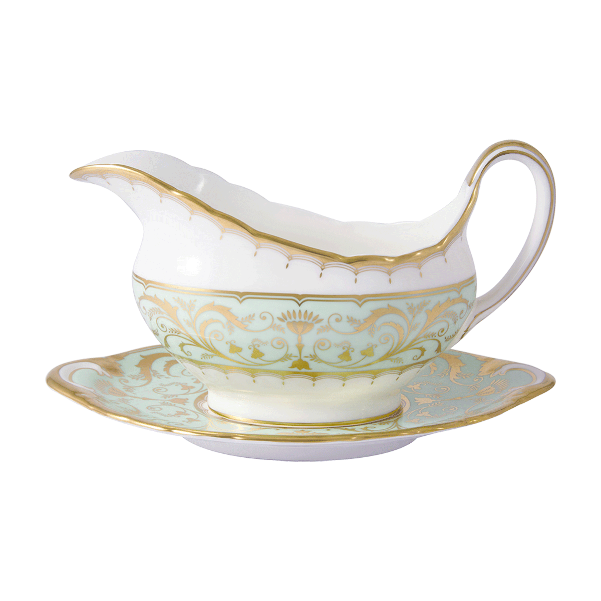 Royal Crown Derby Darley Abbey Sauce Boat Stand (21cm) – alternate official product image
