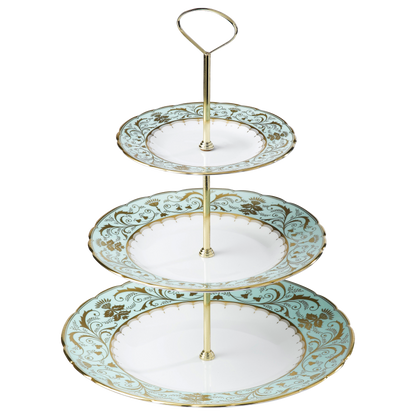 Royal Crown Derby Darley Abbey Three Tier Cake Stand (34cm) – official product image