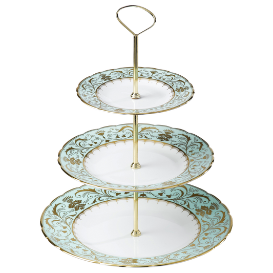 Royal Crown Derby Darley Abbey Three Tier Cake Stand (34cm) – official product image