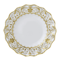Royal Crown Derby Darley Abbey White Fluted Dessert Plate (22cm) – official product image