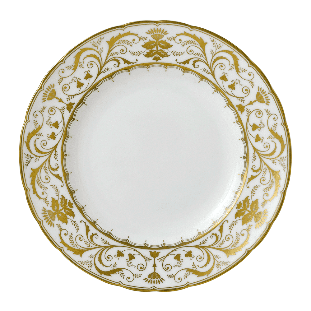 Royal Crown Derby Darley Abbey White Dinner Plate (27cm) – official product image