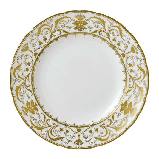 Royal Crown Derby Darley Abbey White Dinner Plate (27cm) – official product image