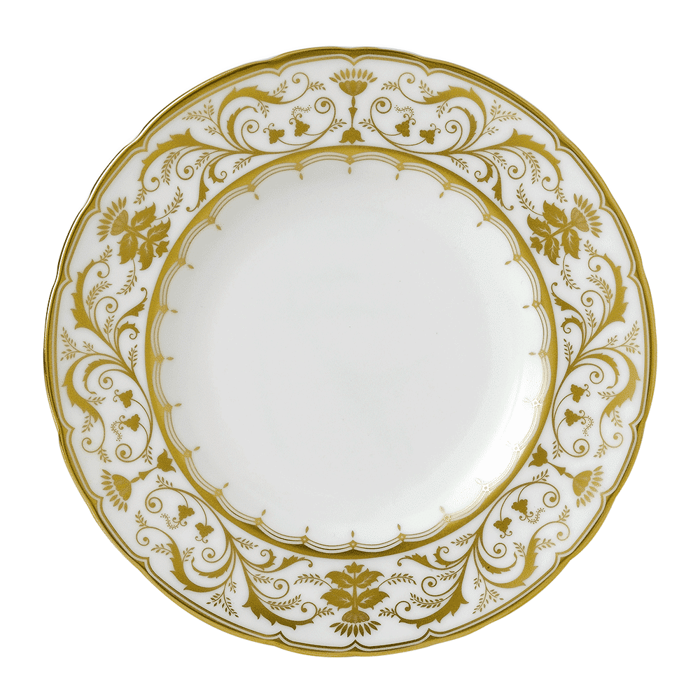 Royal Crown Derby Darley Abbey White Side Plate (16cm) – official product image