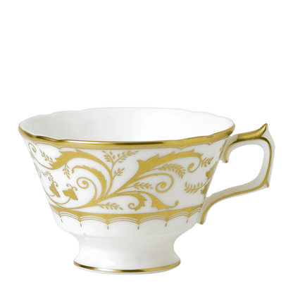 Royal Crown Derby Darley Abbey White Teacup (220ml) – official product image