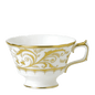 Royal Crown Derby Darley Abbey White Teacup (220ml) – official product image