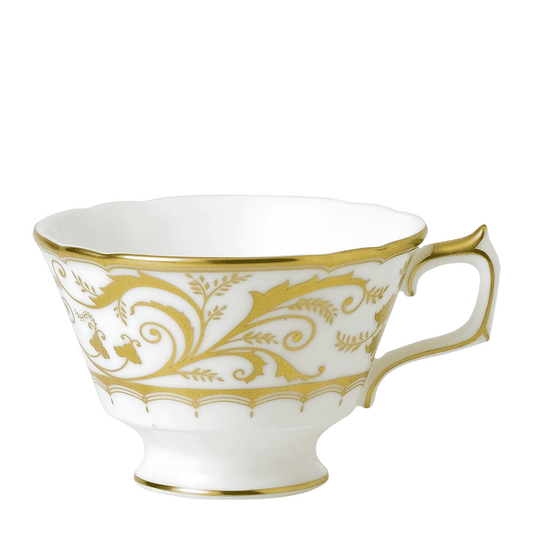 Royal Crown Derby Darley Abbey White Teacup (220ml) – official product image