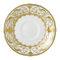 Royal Crown Derby Darley Abbey White Tea Saucer (14cm) – official product image