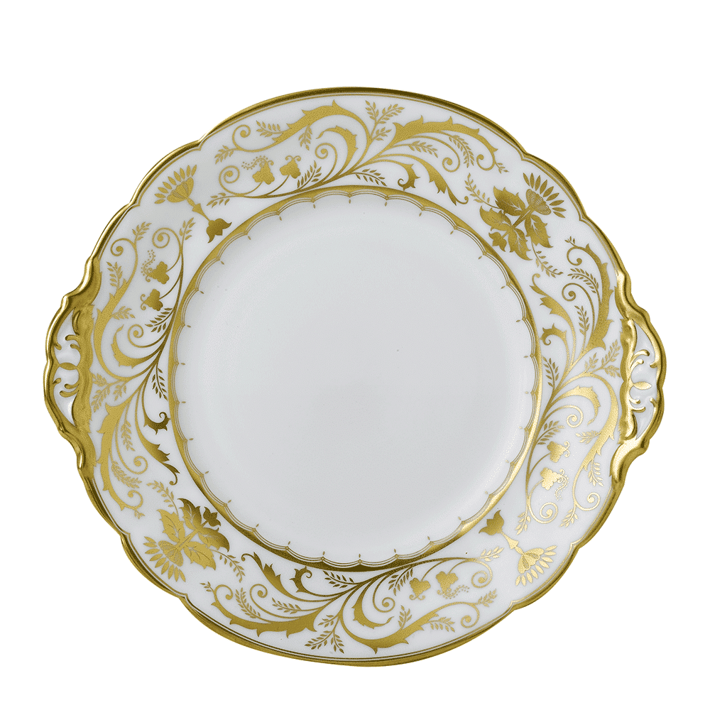 Royal Crown Derby Darley Abbey White Bread and Butter Plate (25cm) – official product image