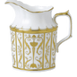 Royal Crown Derby Darley Abbey White Cream Jug (280ml) – official product image