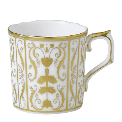 Royal Crown Derby Darley Abbey White Coffee Cup (85ml) – official product image