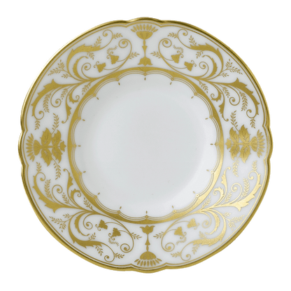 Royal Crown Derby Darley Abbey White Coffee Saucer (12cm) – official product image