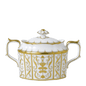 Royal Crown Derby Darley Abbey White Covered Sugar (310ml) – official product image