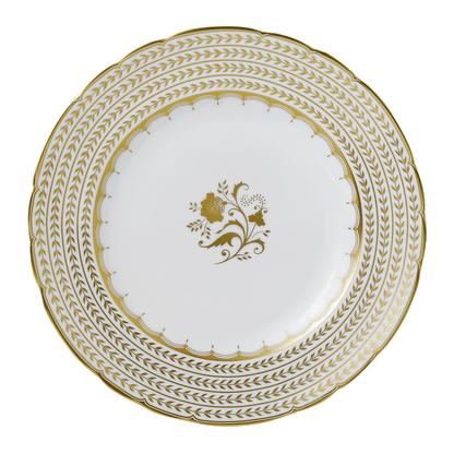 Royal Crown Derby Darley Abbey White Accent Plate (21cm) – official product image